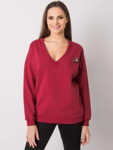 Sweatshirt-RV-BL-7370.78P-burgundy