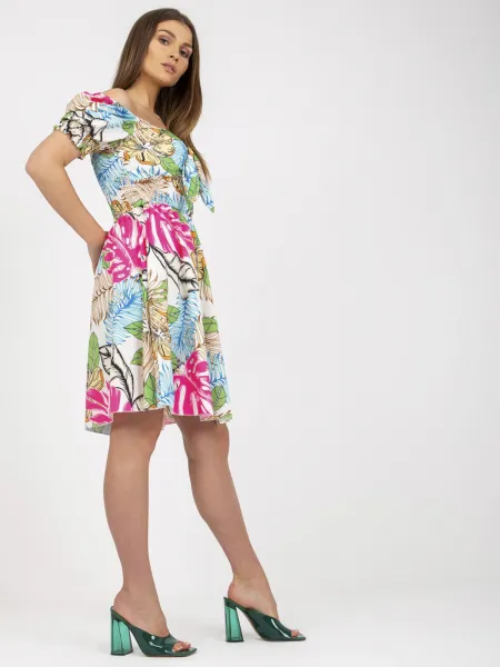 Dress-DHJ-SK-15836.51-white-blue
