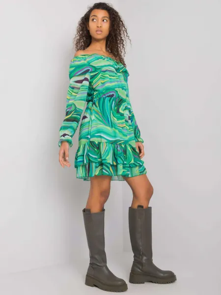 Dress-DHJ-SK-15015-1.48P-Green