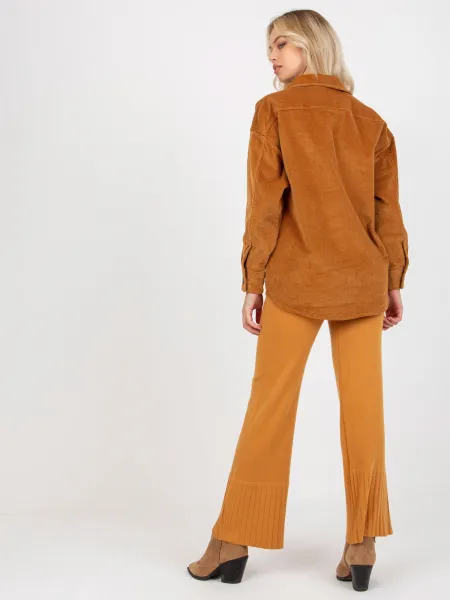 Shirt-D60002M11008C2-light brown
