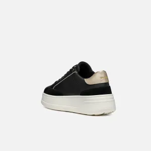 Geox D SPHERICA ECUB-2 Dámska voľnočasová obuv, čierna, veľkosť
