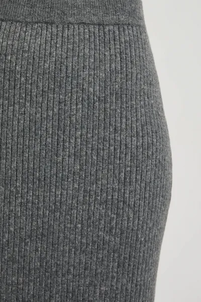 Women's knitted skirt MOODO - gray