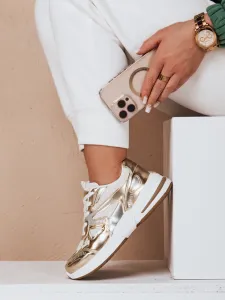 Zlaté dámske sneakersy ROYALFIT