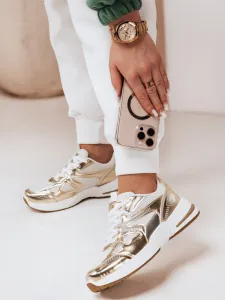 Zlaté dámske sneakersy ROYALFIT