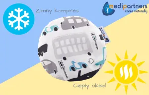 Medi Partners Cherry kernel thermofor for children - Cars new