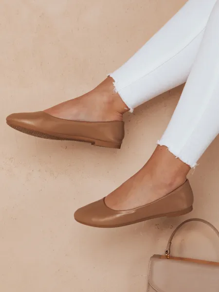 Dámske baleríny FRLINE khaki