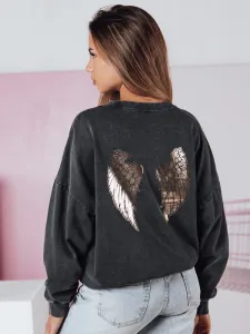 Dámska mikina HALOAURA grafitová