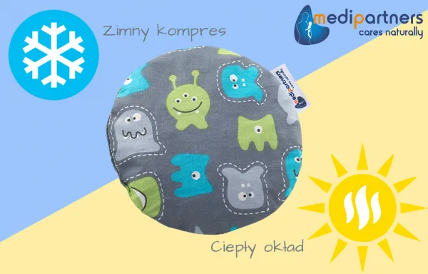 Medi Partners A cherry seed thermofor for children - Creatures