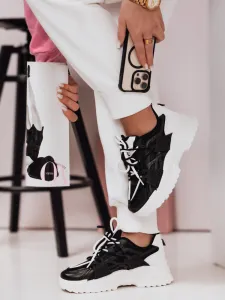 Dámske čierne sneakersy CITYWAY