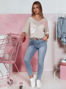 Dámske skinny rifle s vysokým pásom LIMORE