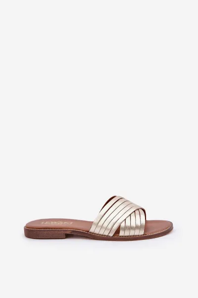 Kožené dámske papuče Lewski Shoes