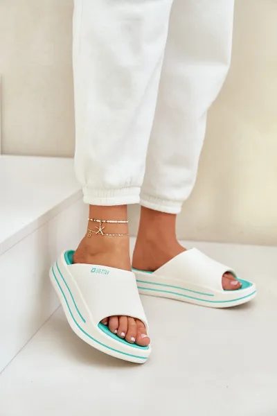 BIG STAR SHOES Dámske Pantofle Na Platforme Big Star
