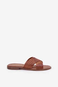 Kožené Dámske Šľapky Lewski Shoes