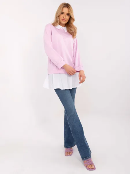 Blouse-MI-BZ-A5997.49-light purple