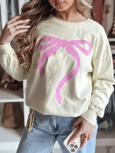 Dámska oversize mikina SOFTTIE béžová