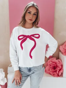 Dámska oversize mikina SOFTTIE biela