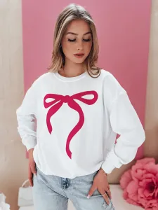 Dámska oversize mikina SOFTTIE biela
