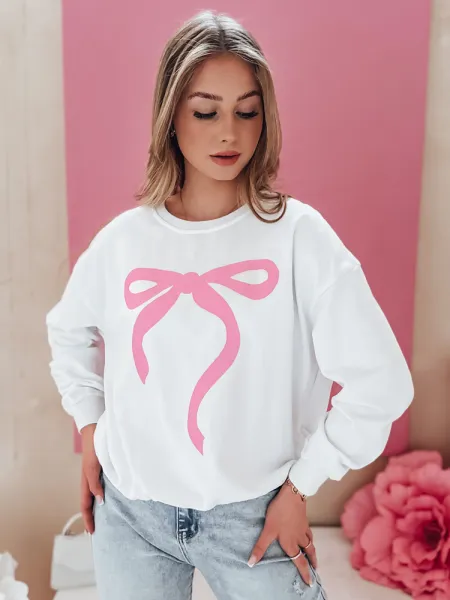 Dámska oversize mikina SOFTTIE biela