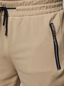 Pánske cargo nohavice khaki
