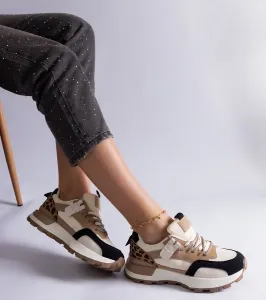 D/CEO White trainers Justar