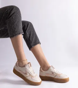 D/CEO White trainers Justar