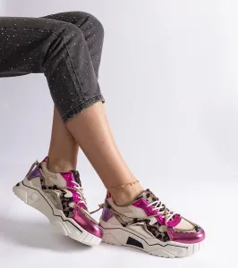 D/CEO White trainers Justar