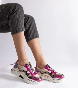 D/CEO White trainers Justar