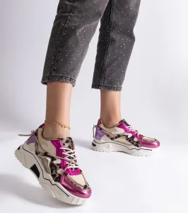 D/CEO White trainers Justar