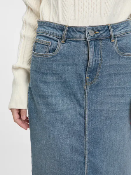 Blue Women's Denim Maxi Skirt ORSAY - Women's