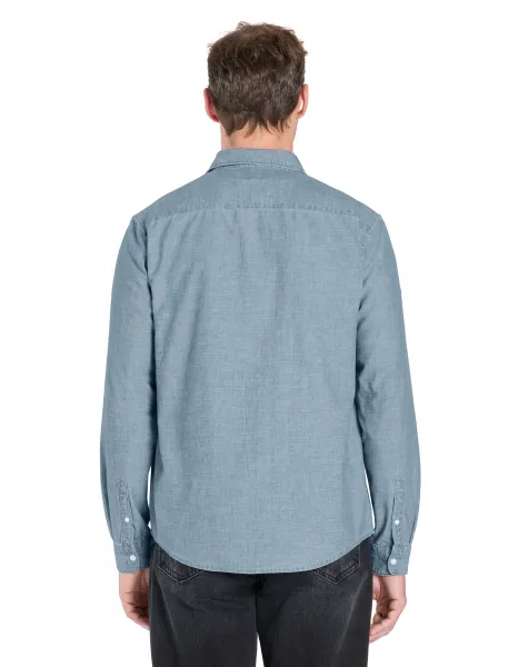 Celio Shirt Lachambray - Mens