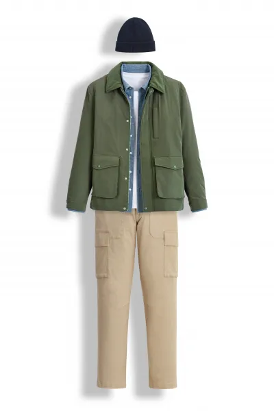 Celio Shirt Lachambray - Mens