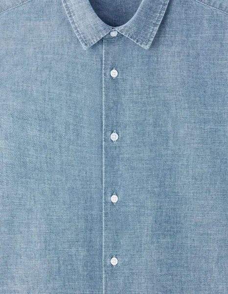 Celio Shirt Lachambray - Mens