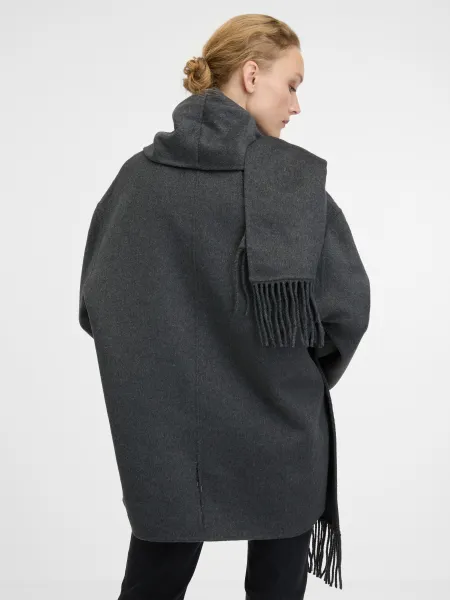 Dark grey women's coat ORSAY - Women's