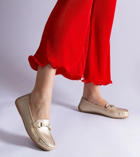 D/CEO Silver loafers Ilana