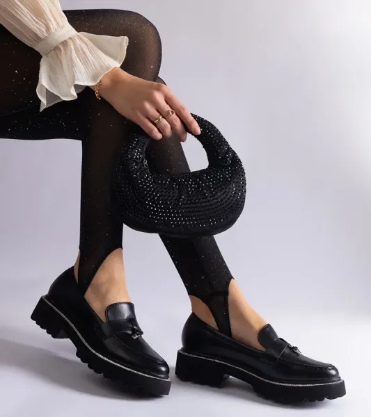 D/CEO Silver loafers Ilana