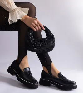 D/CEO Silver loafers Ilana