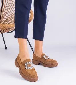 D/CEO Silver loafers Ilana