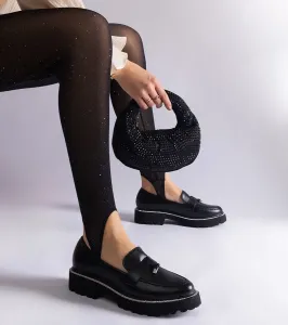 D/CEO Silver loafers Ilana