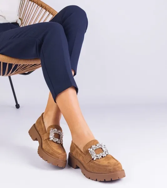 D/CEO Silver loafers Ilana