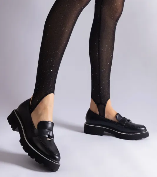 D/CEO Silver loafers Ilana