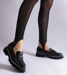 D/CEO Silver loafers Ilana
