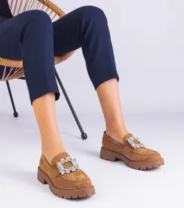 D/CEO Silver loafers Ilana
