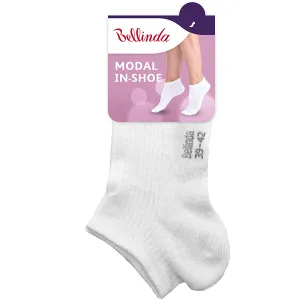 Bellinda 
MODAL IN-SHOE SOCKS - Dámske ponožky z modalu - biela