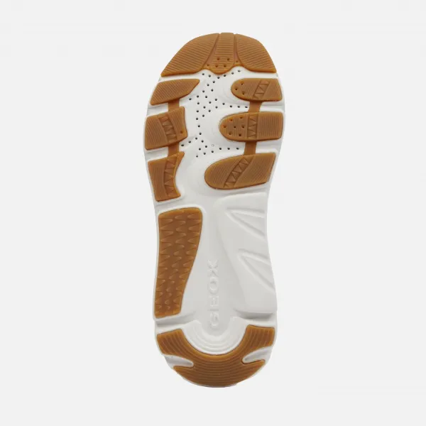 White women's sneakers Geox Diamanta - Women's
