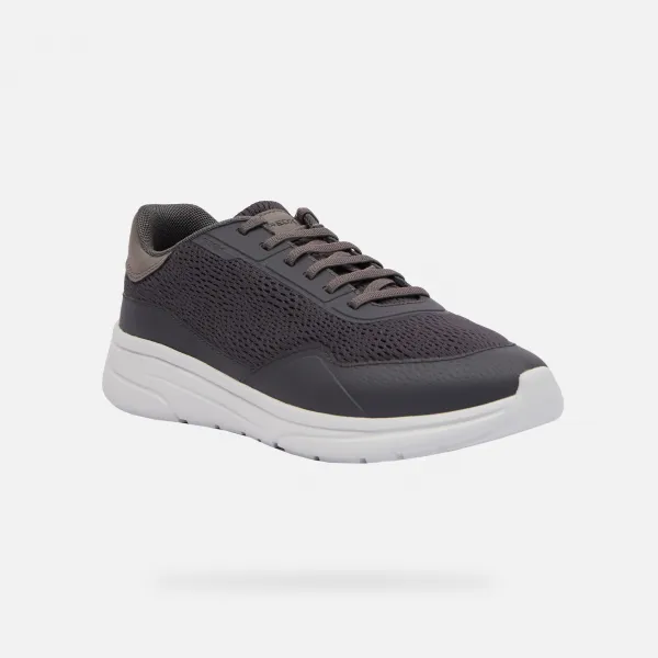 Dark grey men's sneakers Geox Klaiver - Men's