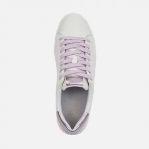 White women's sneakers Geox Spherica ECUB-1 - Women's