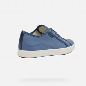 Light blue women's sneakers Geox Blomiee - Women's