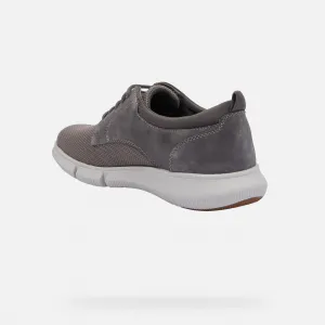 Dark grey men's shoes Geox Adacter F - Men
