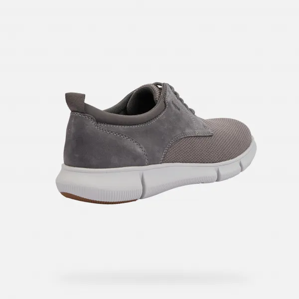 Dark grey men's shoes Geox Adacter F - Men