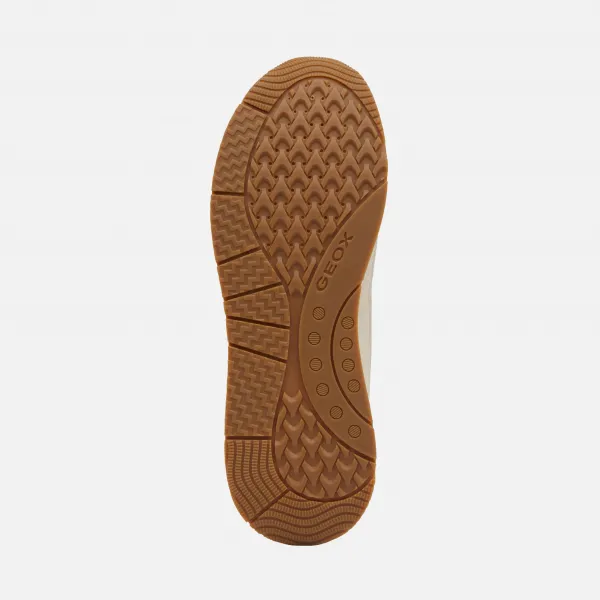 Cream women's sneakers Geox Bulmya - Women's